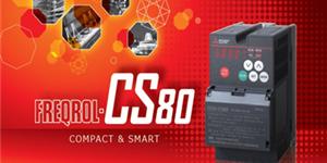 FREQROL-CS80系列-凝缩多样化功能,小型智能三菱变频器